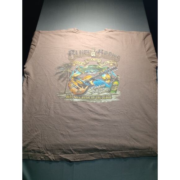 Blues And Brews T Shirt Men's Size XXL - Picture 5 of 7
